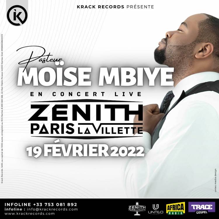 Moïse Mbiye au Zénith de Paris en 2022 !