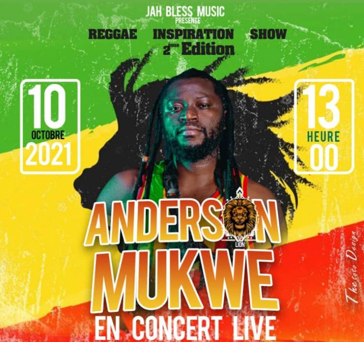 Reggae Inspiration Show : 6 artistes autour d'Anderson Mukwe au nom de la paix et la cohabitation pacifique entre Goma et Nyiragongo