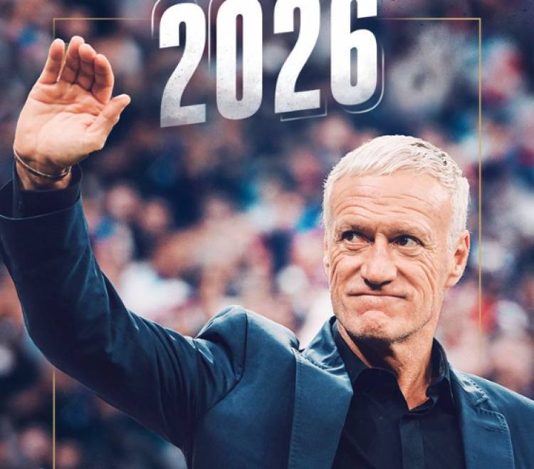 Didier Deschamps prolonge avec les Bleus jusqu'en 2026 !