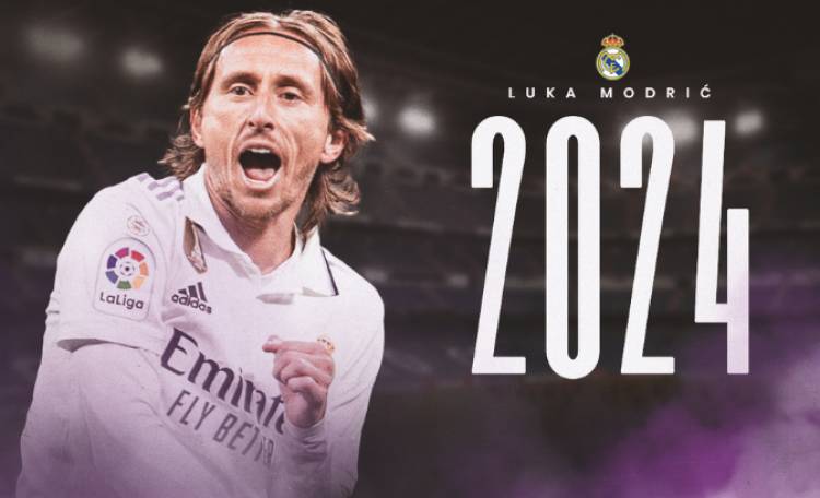 Modric prolonge d'une saison supplémentaire au Real Madrid 