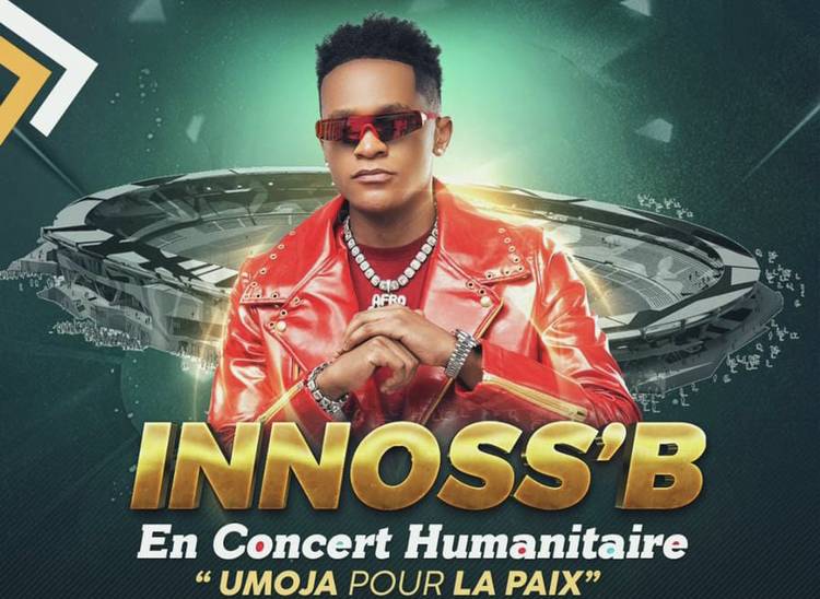 Report du double concert humanitaire d'Innoss'B à Goma !
