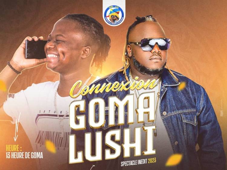 Connexion Goma-Lushi: Le chanteur Léon MpakaLove et l'humoriste Alliance Kasongo livrent un show à la Gare Routière de Goma 