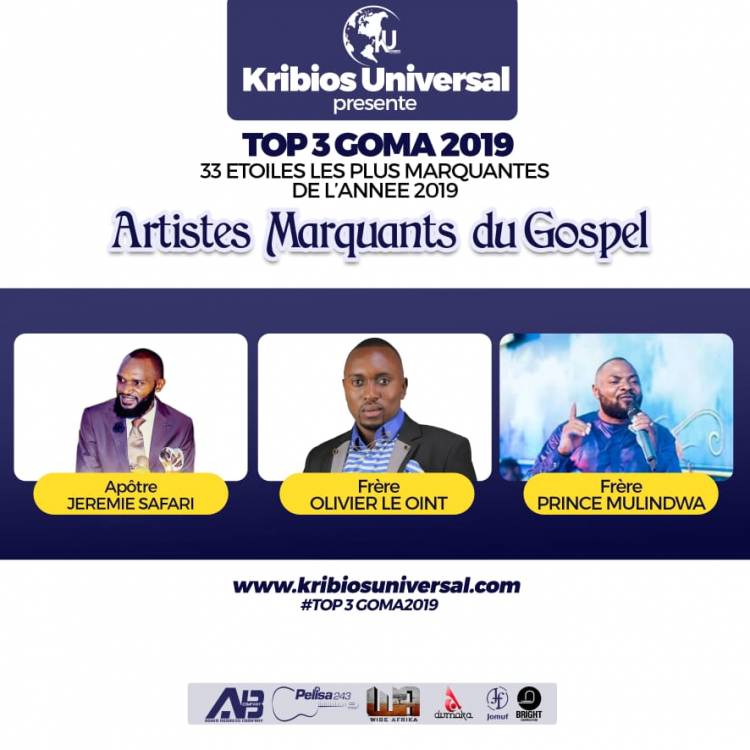 33 Étoiles les plus marquantes de l'année 2019 à Goma : Gospel
