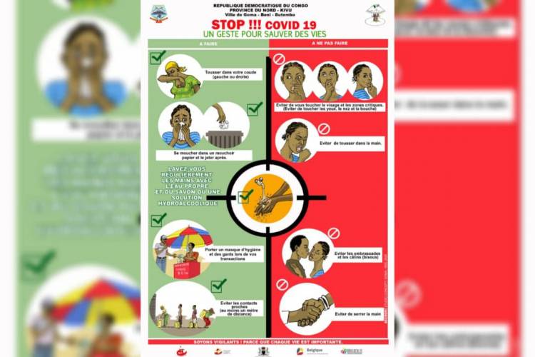 Sauvons la population du Nord-Kivu contre le Coronavirus
