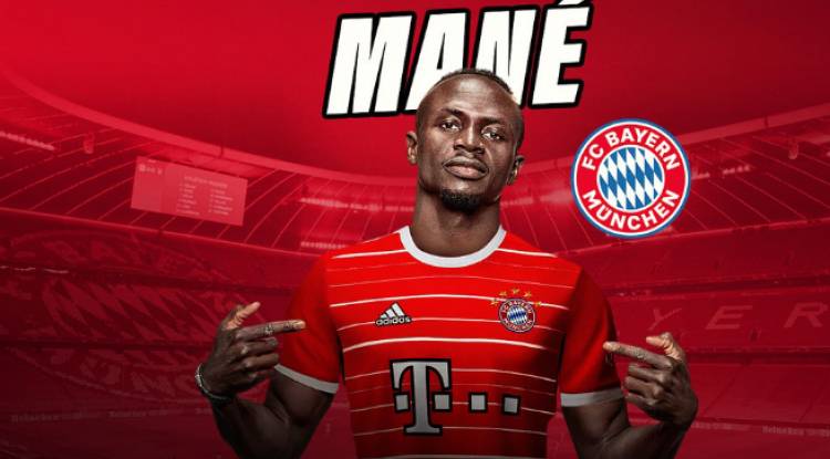 Sadio Mané signe officiellement au Bayern Munich pour 3 saisons !
