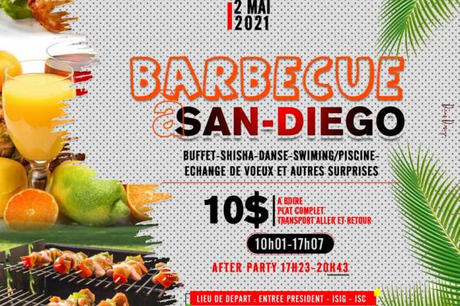 Super Barbecue dans une vie en famille chez San Diego à Goma !
