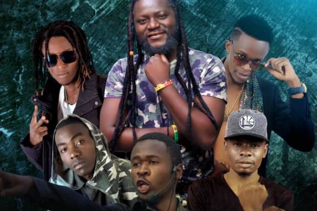 6 artistes réunis pour un concert à l'espace Bel'Air-Katindo à Goma