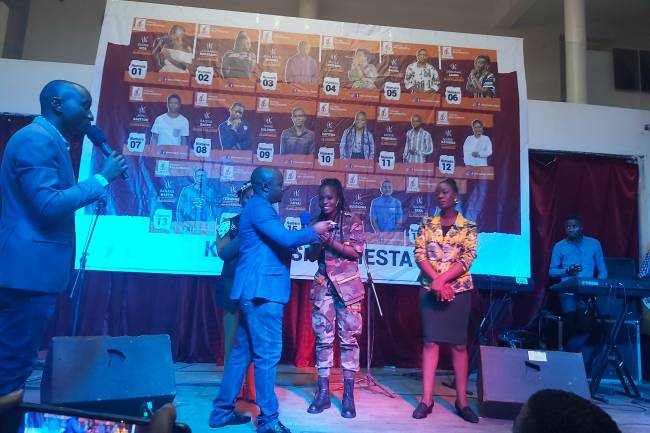 Glory Kaviswa gagne la 1ère édition du Kivu Gospel Fiesta