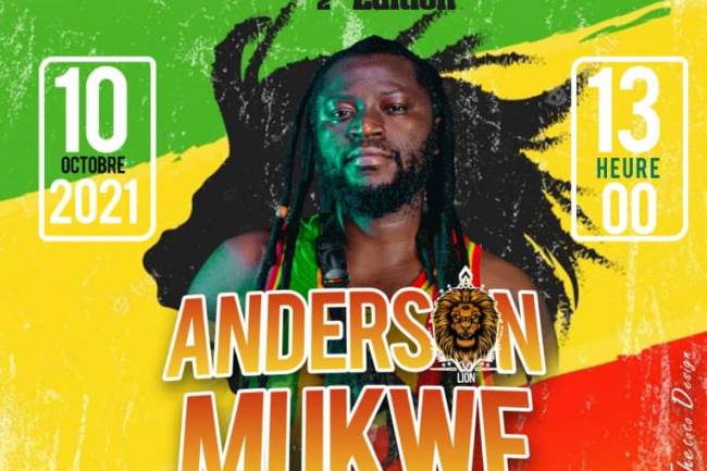 Reggae Inspiration Show : 6 artistes autour d'Anderson Mukwe au nom de la paix et la cohabitation pacifique entre Goma et Nyiragongo