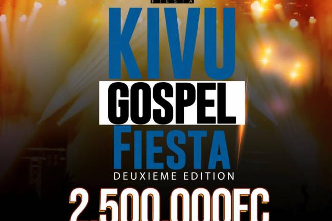 Kivu Gospel Fiesta : la 2ème édition pour très bientôt !
