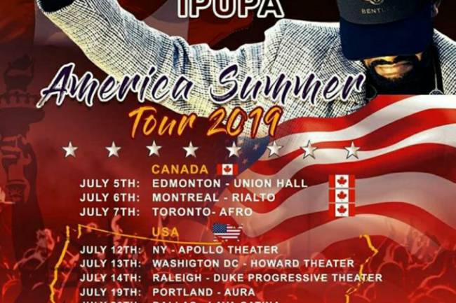 Fally Ipupa dans "America Summer Tour 2019"