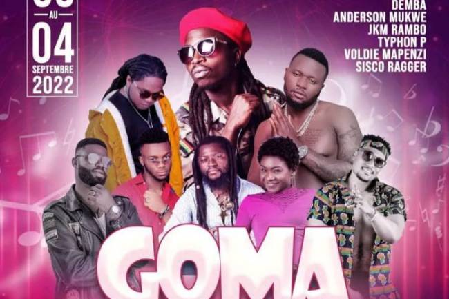 Les Week-ends dans les bruits au Stade Afia de Goma pour le compte de Goma International Music Festival