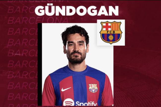 Gundogan signe officiellement au Barça 