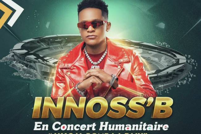 Report du double concert humanitaire d'Innoss'B à Goma !