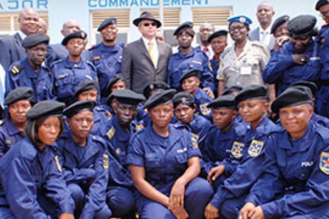Le salaire d'un Policier Congolais sur le point d'être doublé ou quadruplé