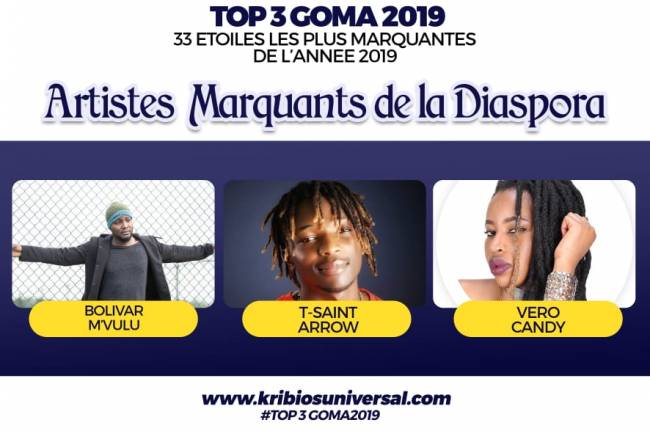 33 Étoiles les plus marquantes de l'année 2019 à Goma: Diaspora