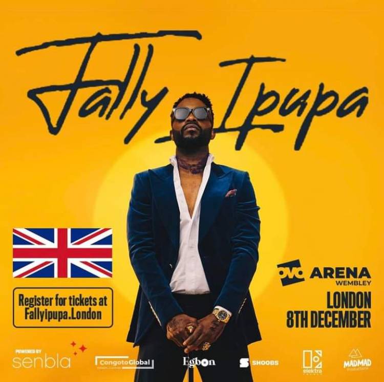 Fally Ipupa très attendu à Ovo Arena Wembley de Londres
